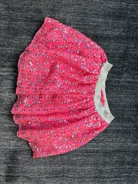 Hatley Pink Sequin Circle Skirt with Shimmer Waistband